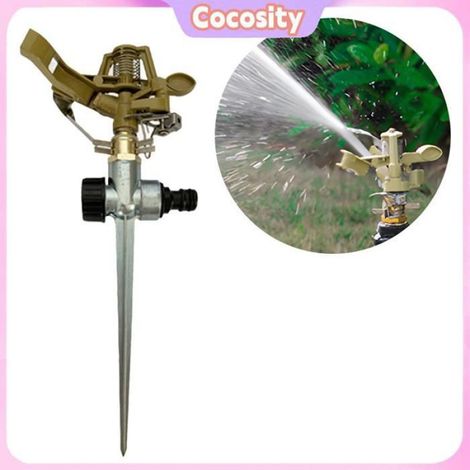 Cocosity Arroseurs pour cour Arroseur à impact sur base à pointes, arroseur d'eau robuste en jouets brassard Base à pointes (1/5)