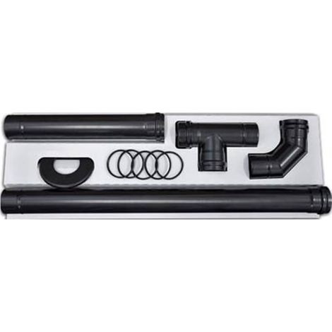 TUBO PELLET NERO OPACO KIT SAVE - CM 8 CF=PZ 11 - 1 confezione (1/2)