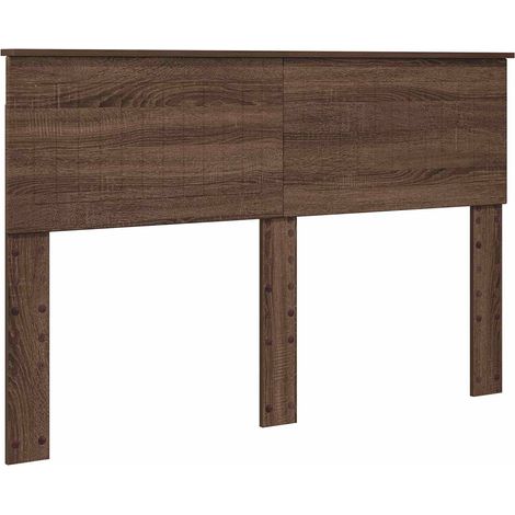 Kopfteil Braun Eichen-Optik Holzwerkstoff vidaXL