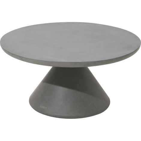 Couchtisch RIO Rund Medium aus Beton 75x75x35.6 (1/4)
