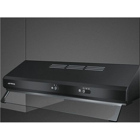 Smeg KSEC61NE3 hotte Encastrée Noir 315 m³/h