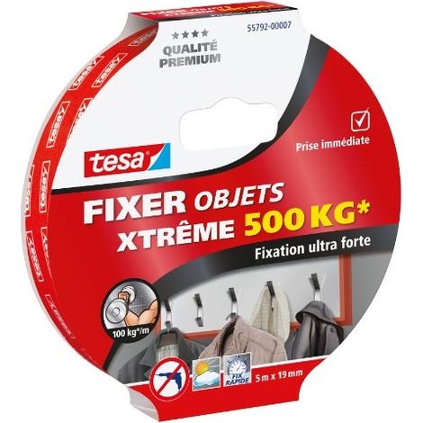 TESA FIXER OBJETS XTREME 500 KG 5M X 19MM