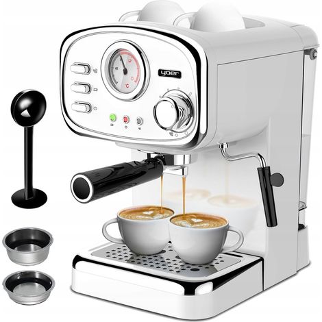 Yoer Breve 1100 W weiße Espressomaschine