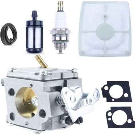 Kit de durite d'essence pour carburateur Stihl 041 avec filtre à air et filtre à air, compatible avec les modèles Stihl 041AV 051 (référence 1110-120-0609).