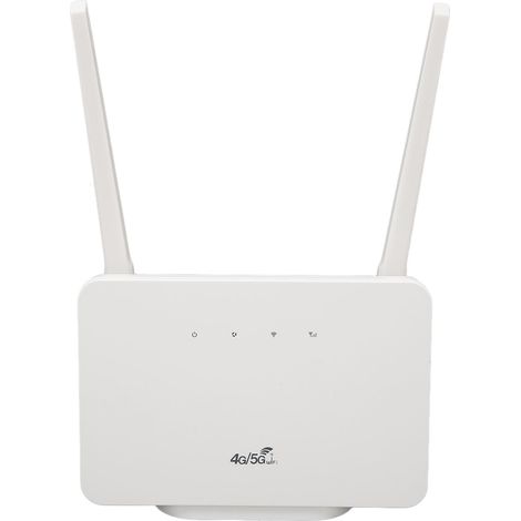 Routeur 4G LTE 150 Mbps, routeur Wi-Fi portable avec emplacement SIM, déverrouillé, point d'accès Wi-Fi pour les voyages, prise UE 100-240 V (1/5)