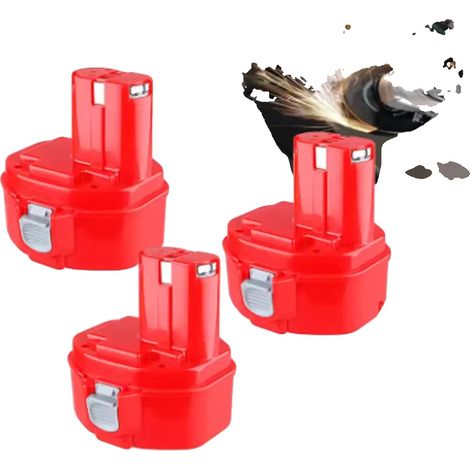 Werkzeugakku, 14,4V, 9800mAh Kapazität, PA14 12.8AH-3Stück (1/2)