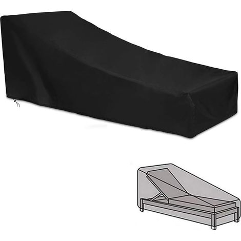 Gartenstuhlabdeckung für Liegestühle, wasserdicht, winddicht, sonnenbeständig