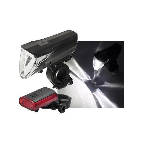 Fahrrad LED-Beleuchtungsset "CFL 60 pro", 60Lux