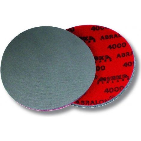 Disco de lijado Mirka Abralon con esponja y velcro P600 (1/2)