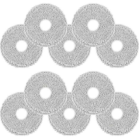 Lot de 10 balais-serpillères lavables pour robot aspirateur X10+ (1/5)