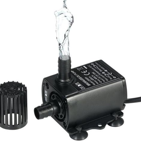 Ultra-quiet 12V DC 5W brushless miniature water pump, waterproof and submersible for fountains (1/5)