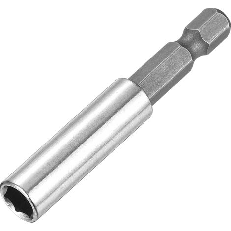 Porte-embout à changement rapide 1/4" 60 mm de long 1 pièce (1/5)