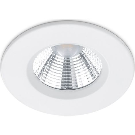 Illuminazione da Incasso da Interno a LED in Metallo Bianco Opaco (1/3)