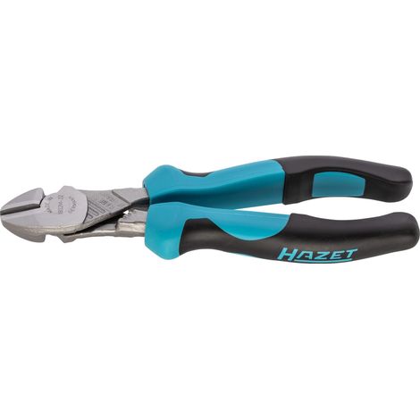Hazet 1802M-22 Tronchese con Tagliente Laterale ad Impulso, Argento, Lunghezza 180 mm (1/4)