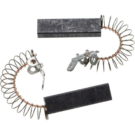 vhbw 2x Kohlebürsten für Motor 37 x 10 x 6,3 mm, kompatibel mit Miele WS5406 TYPWS5406(GB), WS5406 TYPWS5406(NL) Waschmaschine (1/3)