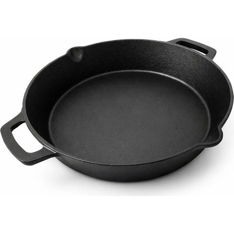 Poêle en fonte Patton pour barbecue - Ø 31 cm (1/4)
