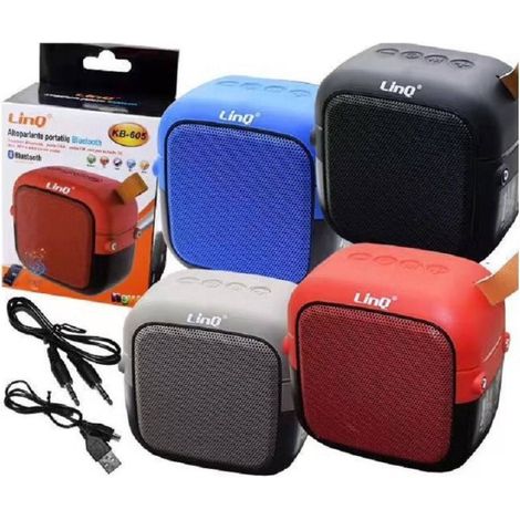 Altavoz Reproductor Bluetooth Tf Radio Fm Usb Portátil Kb-605 -