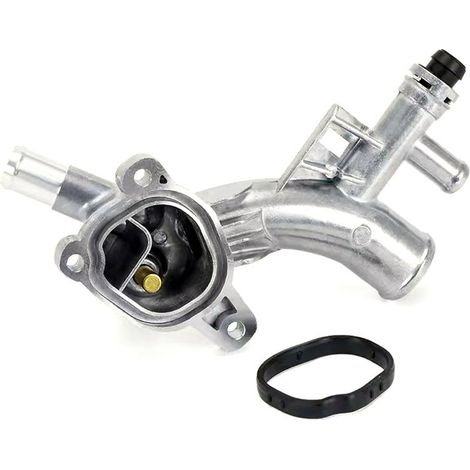 Boîtier de Thermostat de liquide de refroidissement moteur, sorties d'eau, remplace 25193922 55565334 (1/5)