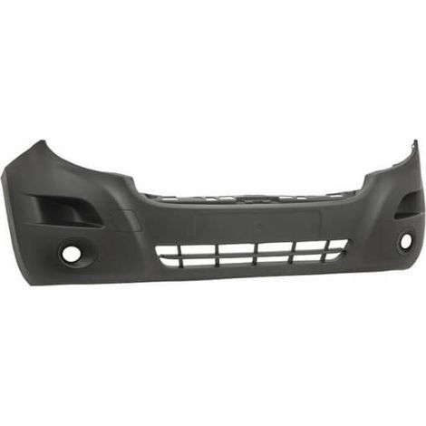Pare-choc avant à peindre avec trous anti-brouillards Renault Master 3 phase 1 et 2 2010-2019