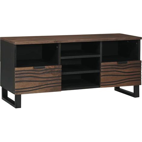 TV-Einheiten Walnuss 100 x 33 x 46 cm Holzwerkstoff (1/5)
