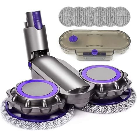 Pièces Tête Balai Dyson V7 V8 V10 V11 V15, Réservoir eau 6 tampons (1/4)