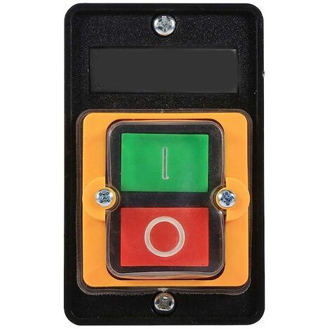 Interrupteur À Bouton Poussoir - Étanche 10A 380V - Pour Machines De Menuiserie - 1 Pièce (1/5)