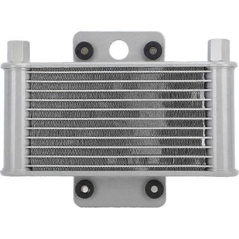 Radiateur moteur en aluminium compatible avec les motos 50cc/250cc, les motos tout-terrain et les véhicules tout-terrain. (1/5)