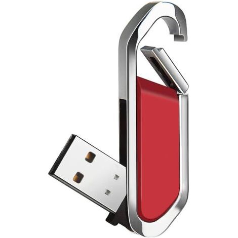 BUNTHAUS Rouge,Clé USB 64 Go Mémoire Stick Portable avec PorteClés USB 2.0 Flash Drive pour Stockage de Données Externe (1/5)
