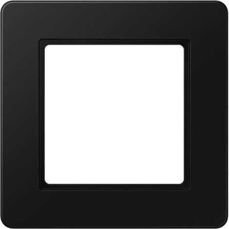 CADRE SIMPLE A FLOW NOIR MAT (RÉFÉRENCE : JUNG AF581BFSWM)