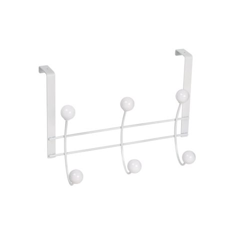 PERCHA SOBREPUERTA BLANCA (1/2)