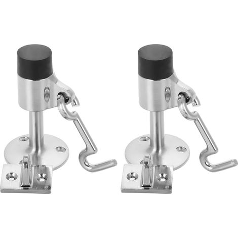 Unomor Lot de 2 butées de porte extérieures coupe vent pour
