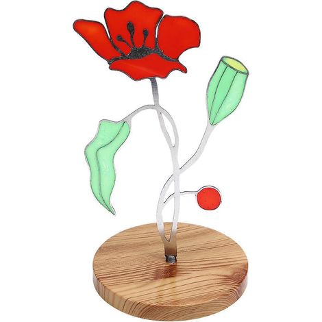 Sonnenfänger, Tischdekoration aus gefärbten Blumen, Gastgeschenk