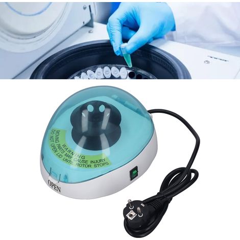 Mini centrifugeuse XK400, centrifugeuse portable, micro centrifugeuse portable, norme européenne 220 V (1/5)