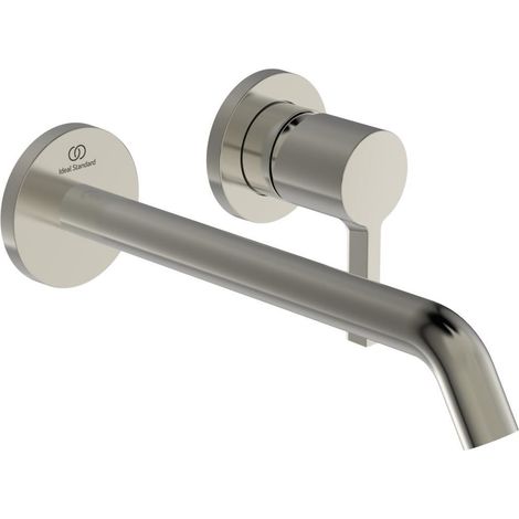 Miscelatore lavabo a parete JOY sporgenza 225 mm argento Storm rosetta tonda IDEAL STANDARD (1/5)
