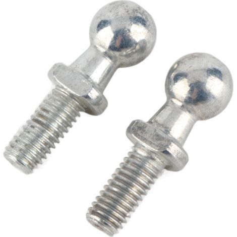 Beyamis Boulons à rotule M6 – lot de 2, fer, pour vérins à gaz et capot, remplacement direct, OEM, antirouille (1/5)