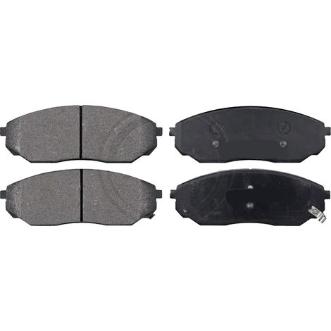 KIT PASTIGLIE FRENO ANTERIORI compatibile con KIA SORENTO I (JC) / PASTIGLIE FRENANTI AUTO OEM FDB1735 , / SOSTITUZIONE DIRETTA / BASSA POLVERE / SILENZIOSO