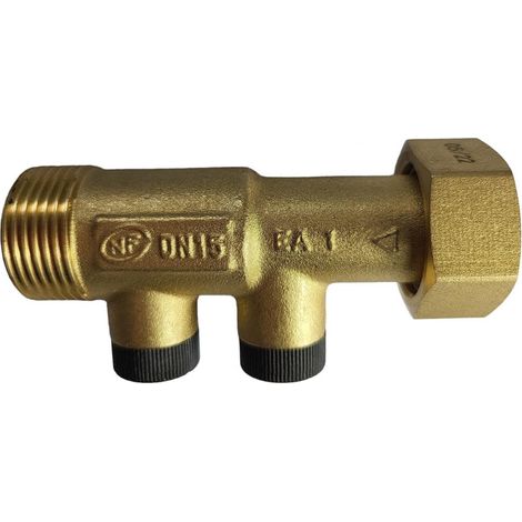 Clapet anti-pollution en laiton Ecrou libre F3/4 et 3/4M (1/5)