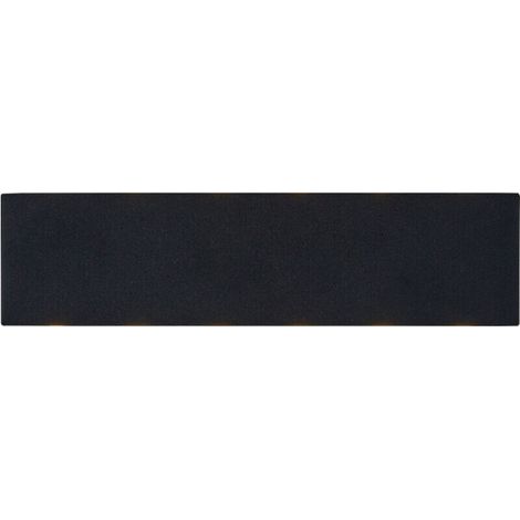 10-W-Aluminium-Wandleuchte, bidirektionale Beleuchtung (nach oben/unten), wasserdicht (IP65), für den Innen- und Außenbereich, warmweiß