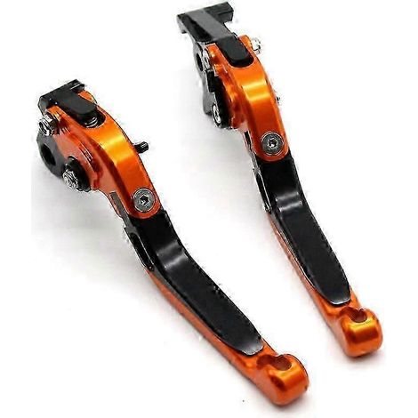 Compatible avec Kawasaki Ninja ZX-14R S Version 2016-2017 ZX14R Accessoires moto Levier de frein et d'embrayage pliable, réglable et extensible (1) (1/5)