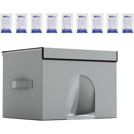 Fracheur pour Chat dt Ferme Niche Climatise pour Chien (1/5)