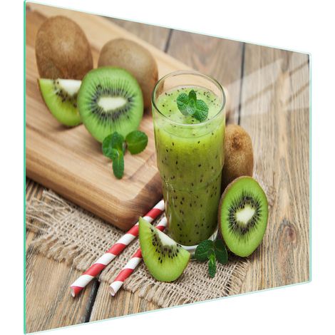 PLANCHE À DÉCOUPER EN VERRE 52x30 KIWI (1/5)