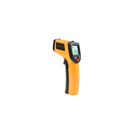 Lntyq Infrarot-Thermometer, berührungsloses Laser-Infrarot-Thermometer von -50 °C bis 400 °C, hintergrundbeleuchtetes LCD-Display (nicht für Menschen geeignet) (1/5)