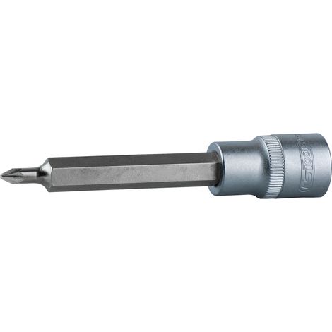 1/2" Bit-Stecknuss, lang, PZ2 (1/3)