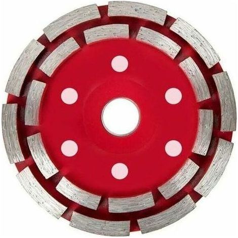 Disque Diamant Abrasif de 125 mm pour Poncer le Béton, la Pierre, la Brique, le Marbre et le Granit - Idéal pour Outils Rotatifs Dremel - Quantité : 1.- (1/5)