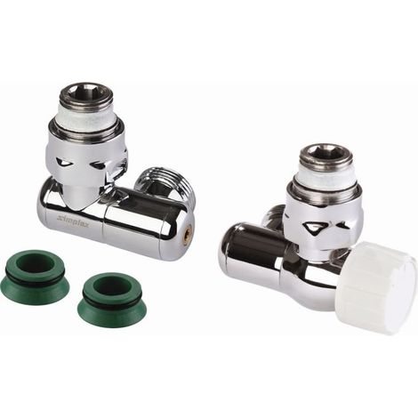 Set di valvole Variocon - GW 1/2 pollice o GZ 3/4 di pollice con M30x1.5 cromato. Per z