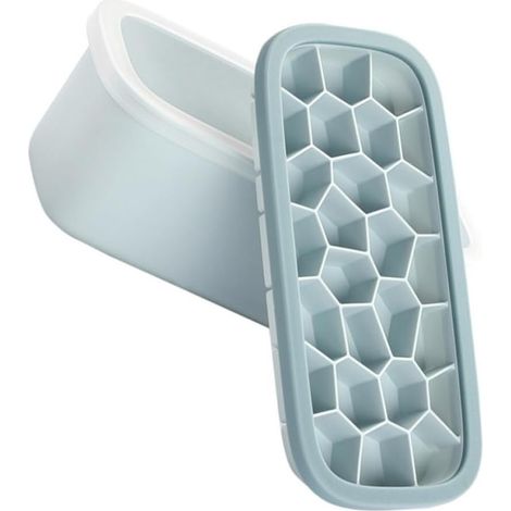 Moule à Glaçons Pratique et Solide avec Couvercle en Silicone (1/5)