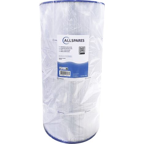 Filtre à eau AllSpares pour piscines compatible avec Waterair CW150 / 008554 (Ø250x530mm)