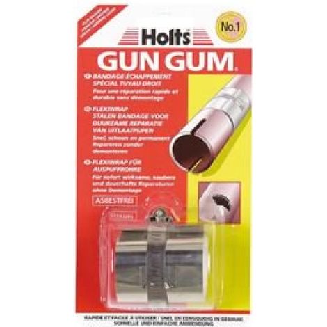 Bandage echappement HOLTS compatible avec tuyau droit - Gun Gum
