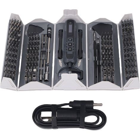 Set di cacciaviti di precisione a cricchetto Fafeicy 180 in 1, kit di strumenti per elettronica (1/5)