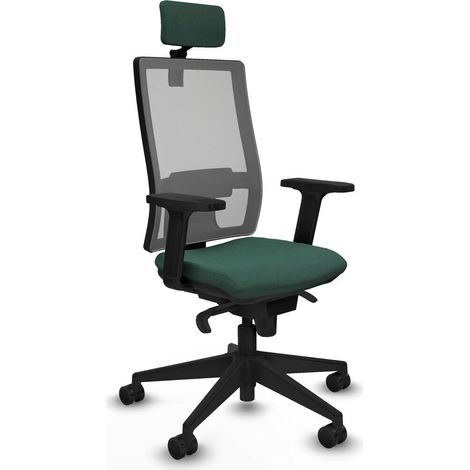 Piqueras-y-crespo Chaise Ergonomique Verte Bureau (1/3)